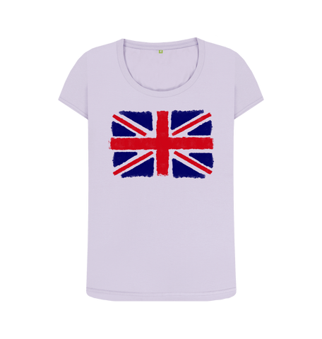 Violet Printed T-shirt Front