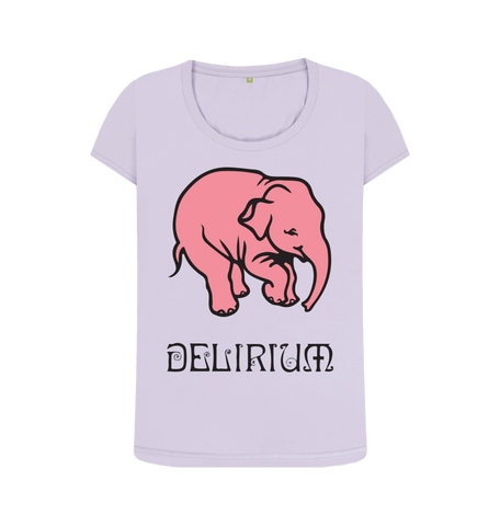 Violet Printed T-shirt Front