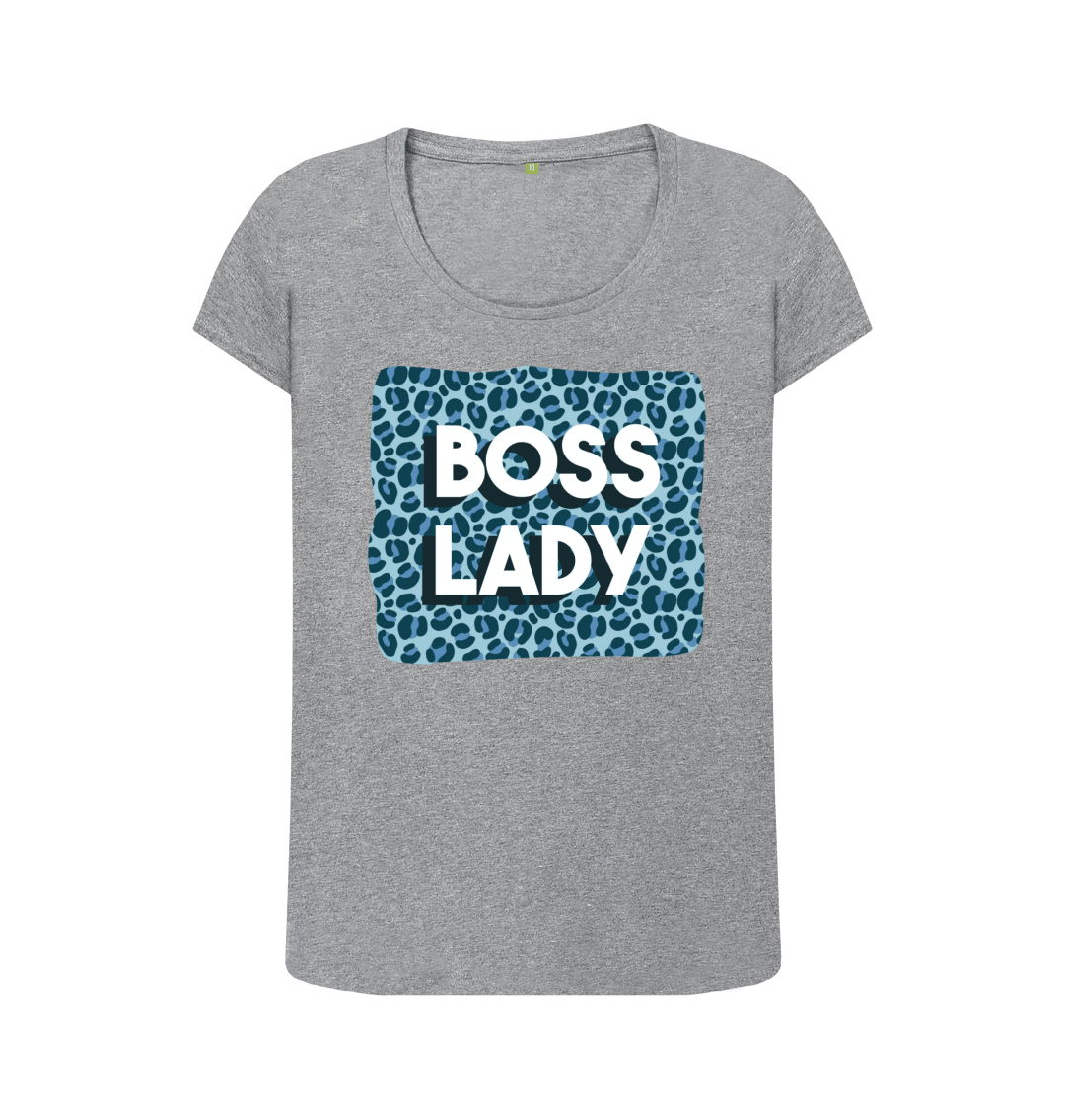 Athletic Grey Printed T-shirt Front