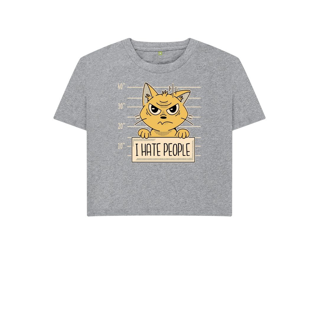 Athletic Grey Printed T-shirt Front