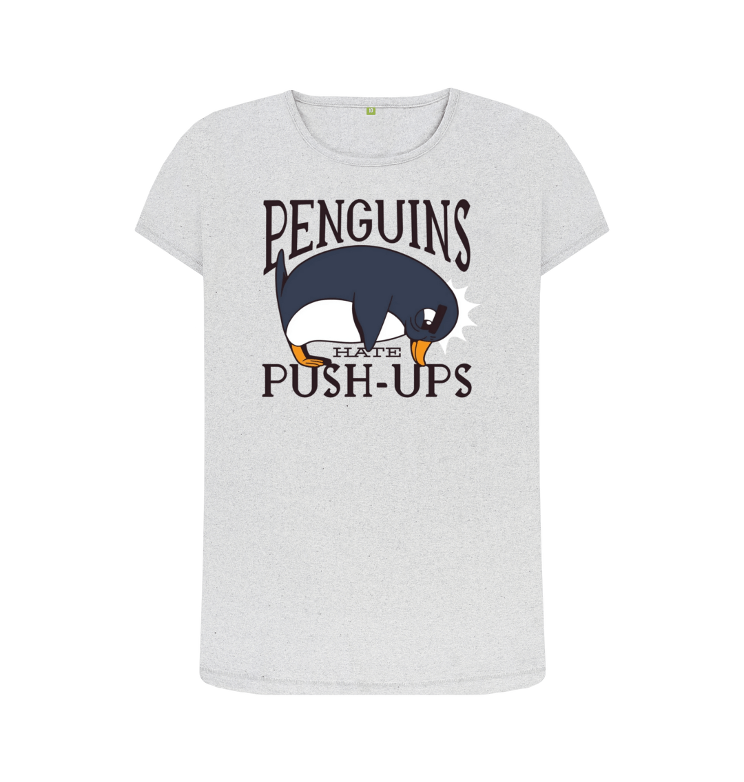 Grey Recycled Printed T-Shirt Front