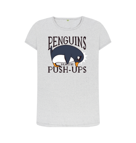 Grey Recycled Printed T-Shirt Front