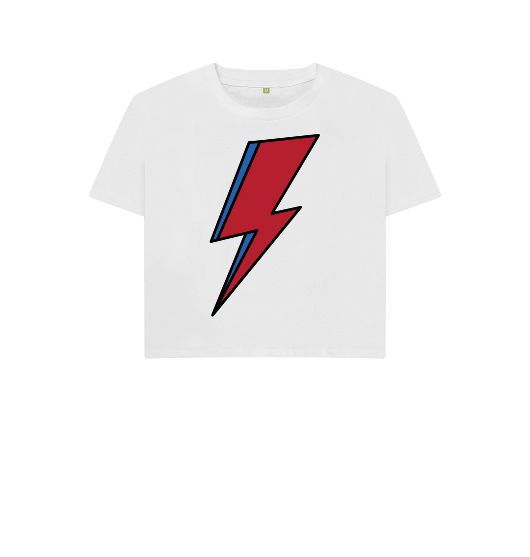 White Printed T-shirt Front