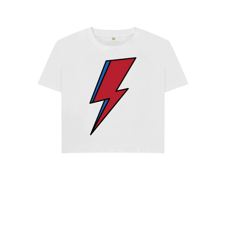 White Printed T-shirt Front