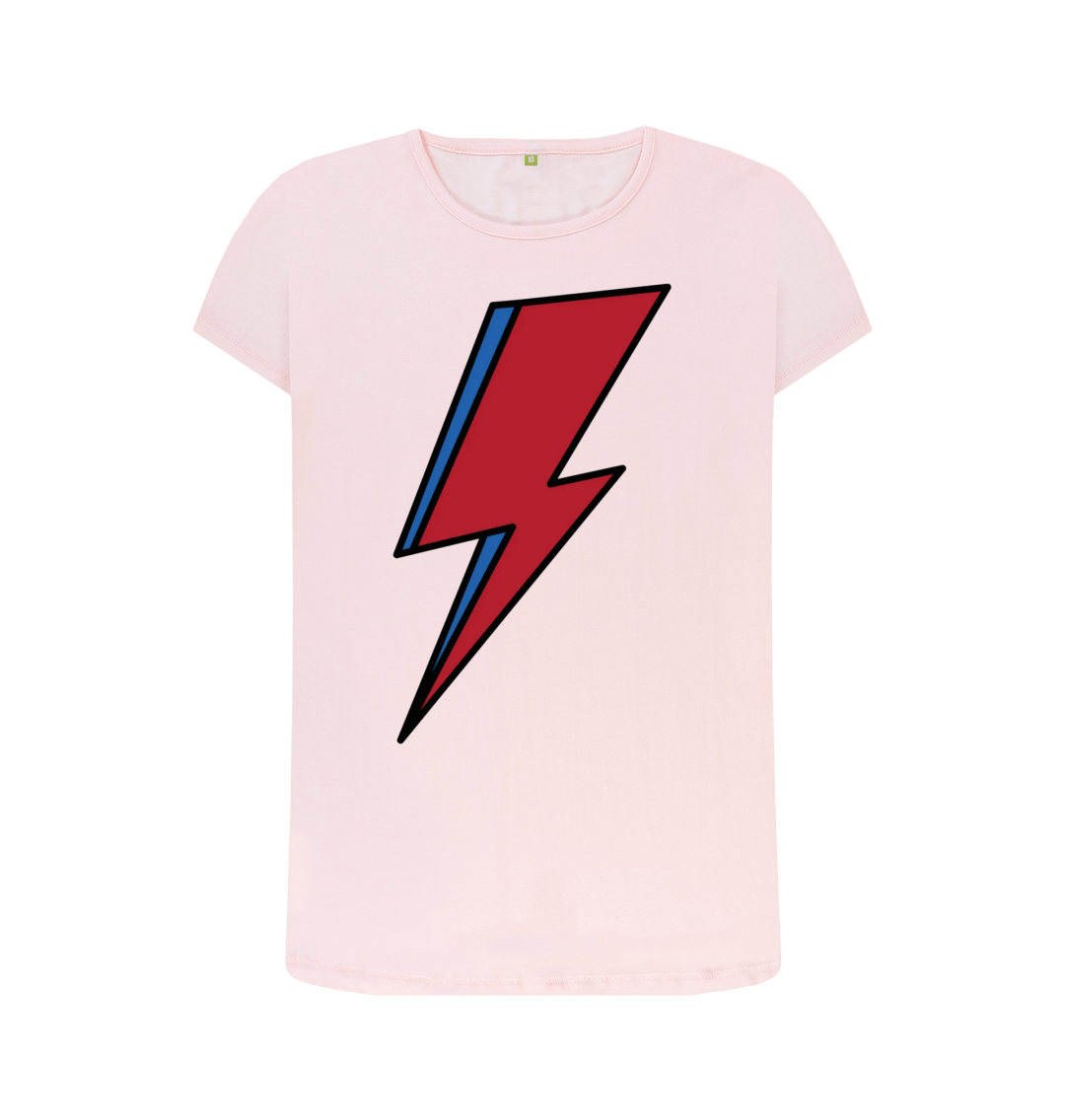 Pink Printed T-shirt Front