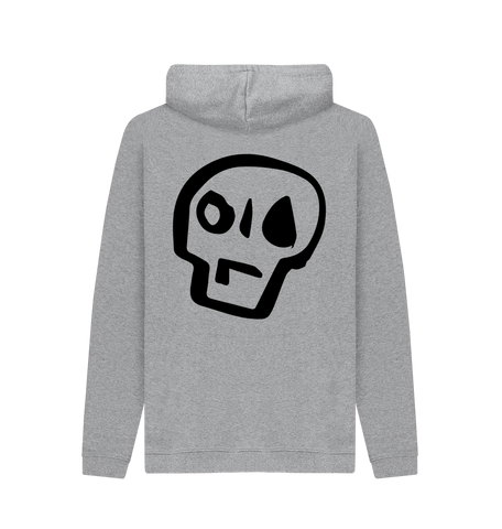Light Heather Printed Hoody Back