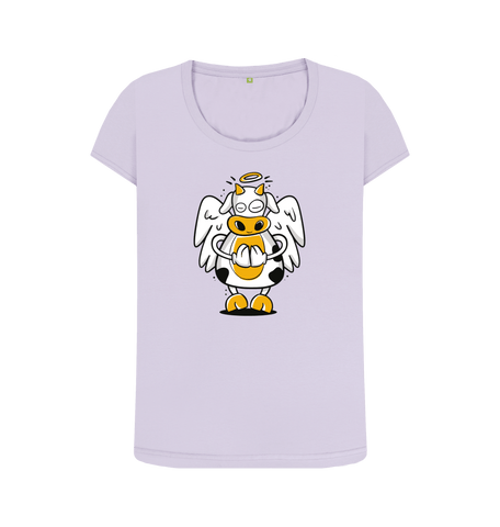Violet Printed T-shirt Front