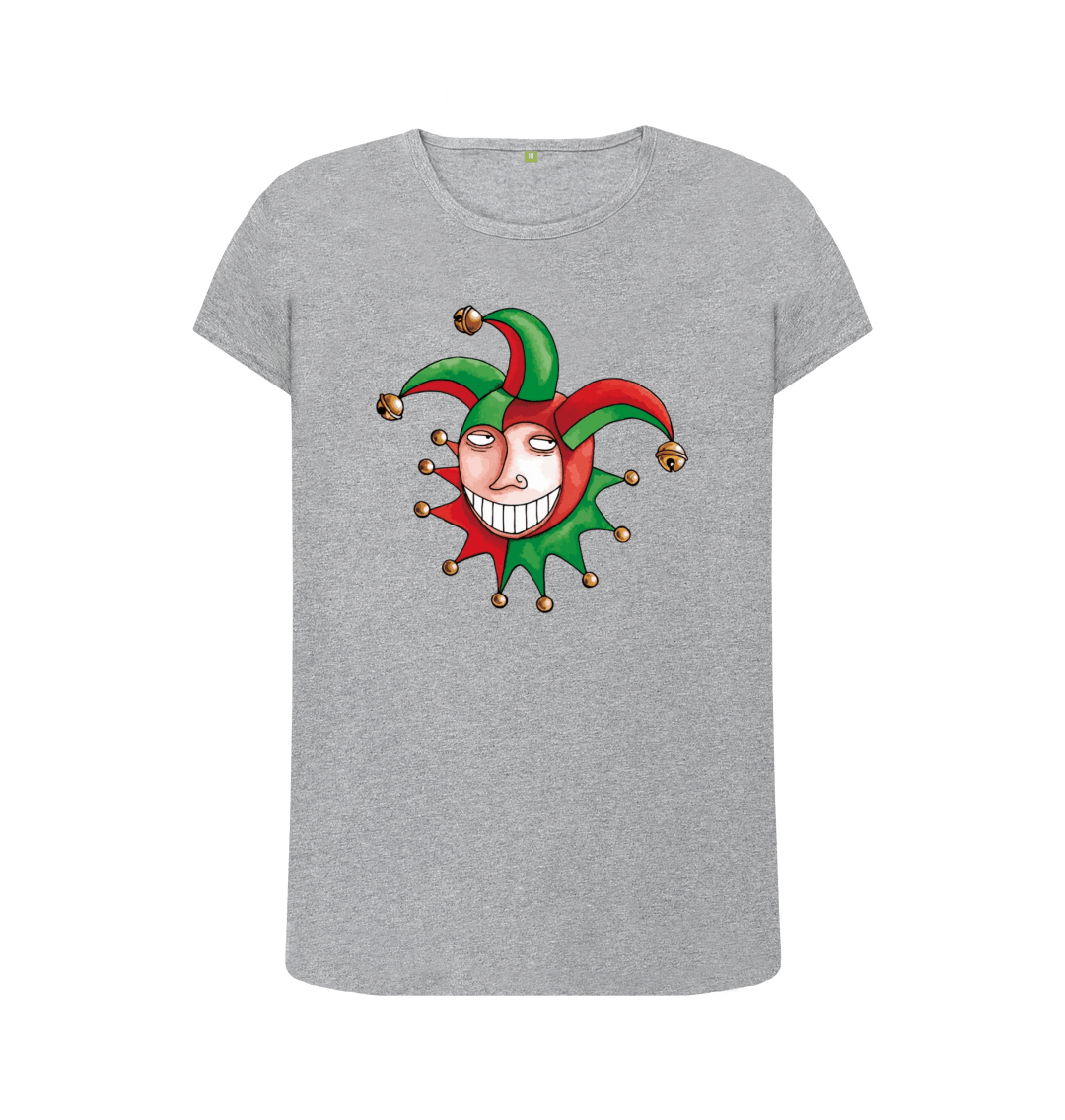 Athletic Grey Printed T-shirt Front