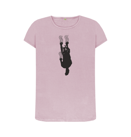 Mauve Printed T-shirt Front