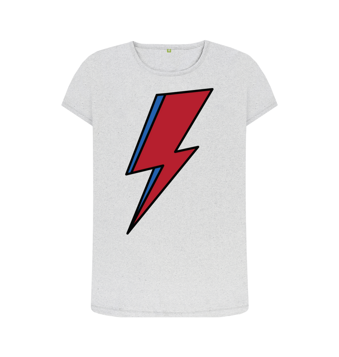 Grey Recycled Printed T-Shirt Front