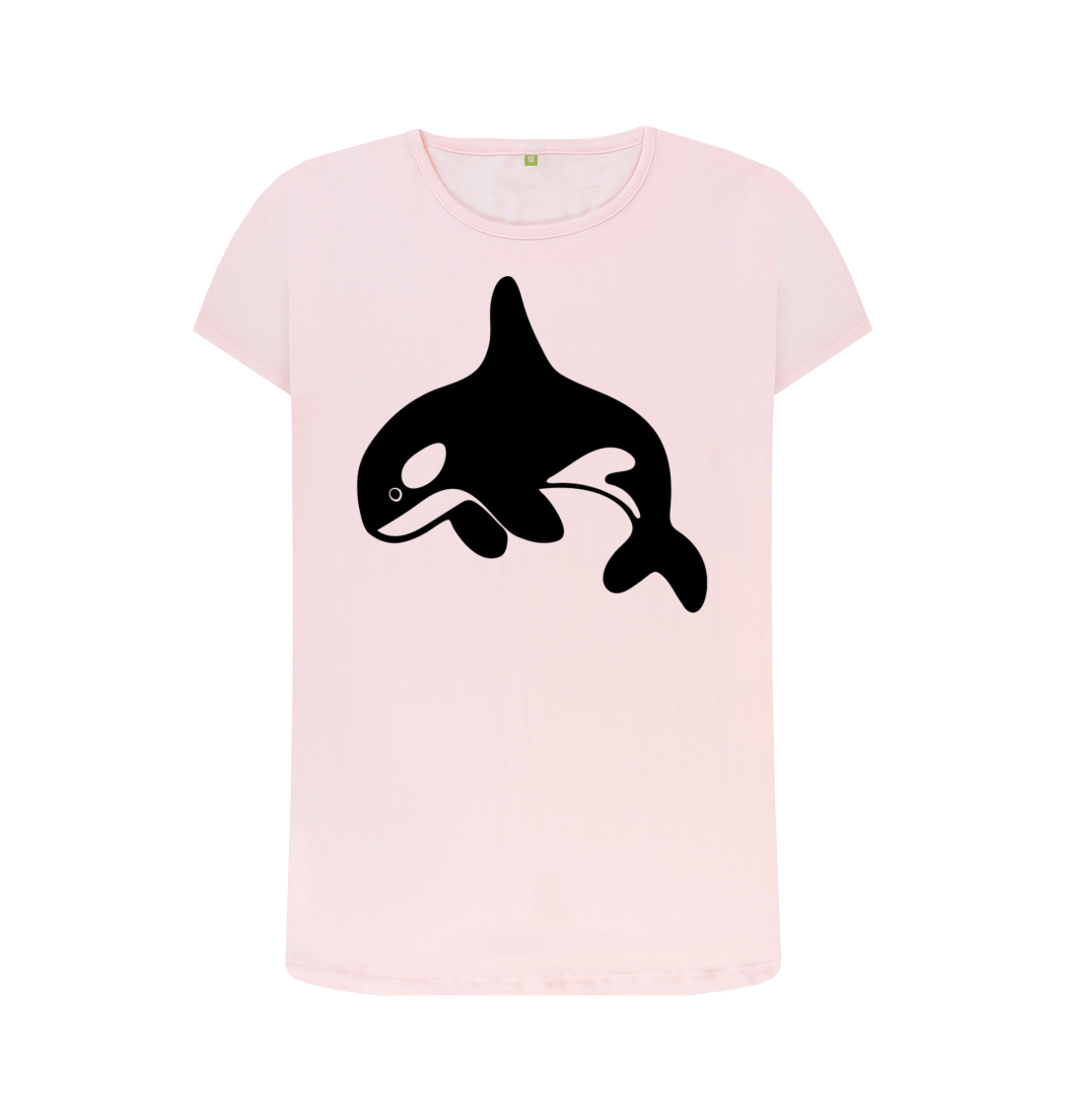 Pink Printed T-shirt Front