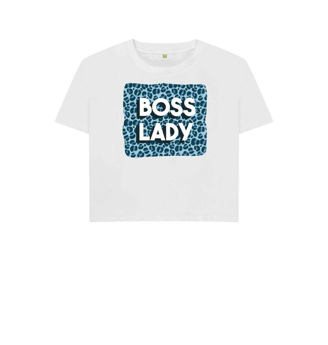 White Printed T-shirt Front