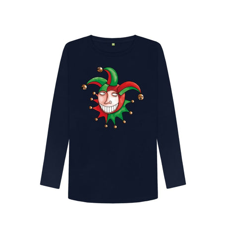 Navy Blue Brugse Zot Women's Long Sleeve T-Shirt