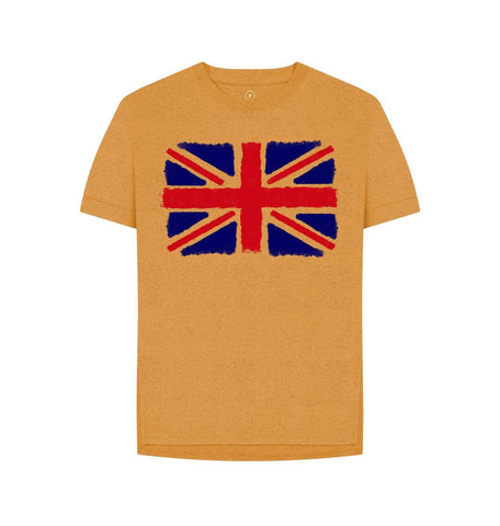 Amber Union Jack Women's Remill Relaxed Fit T-Shirt