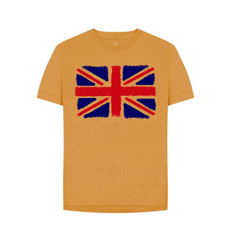 Amber Union Jack Women's Remill Relaxed Fit T-Shirt