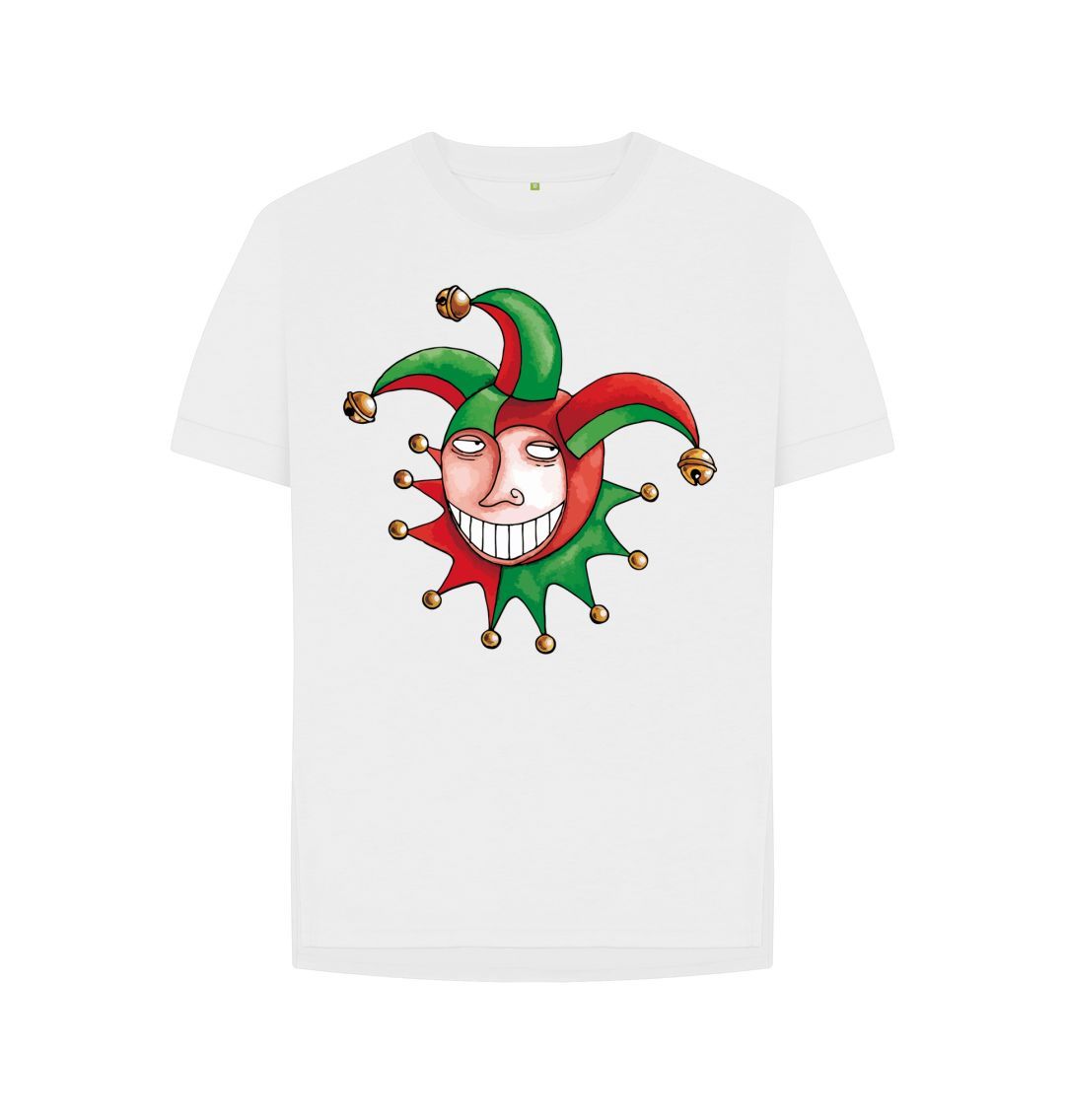 White Brugse Zot Women's Relaxed Fit Tee