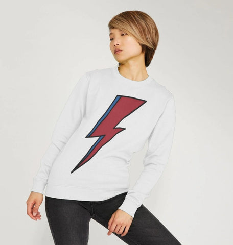 Lightning Bolt Women's Crewneck Sweater