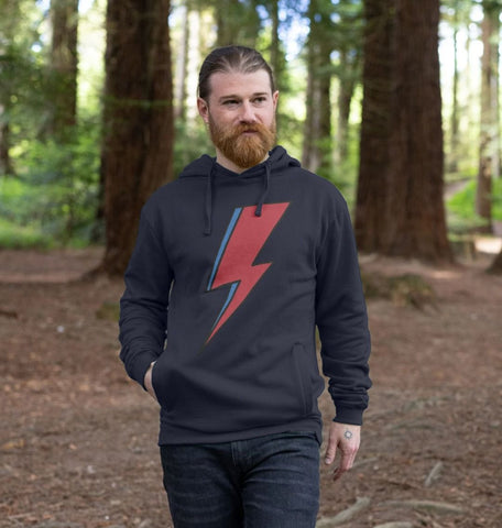 Lightning Bolt Men's Pullover Hoodie