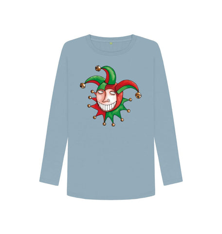 Stone Blue Brugse Zot Women's Long Sleeve T-Shirt