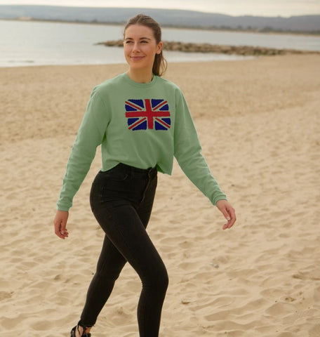 Union Jack Women's Boxy Jumper
