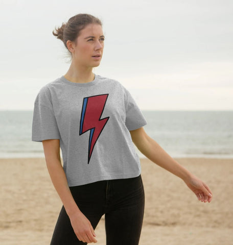 Lightning Bolt Women's Boxy Tee