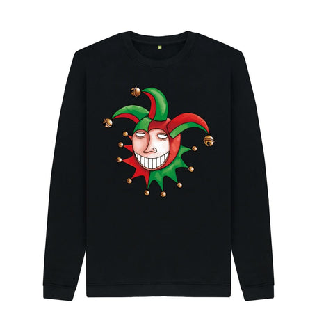 Black Brugse Zot Men's Crew Neck Sweater