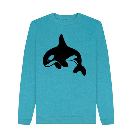 Ocean Blue Orca Men's Remill Hoodie