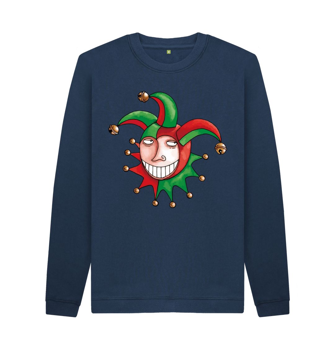 Navy Blue Brugse Zot Men's Crew Neck Sweater