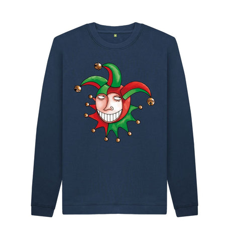 Navy Blue Brugse Zot Men's Crew Neck Sweater