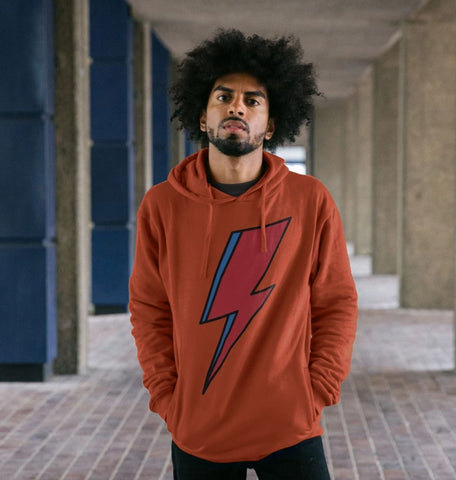 Lightning Bolt Men's Pullover Hoodie
