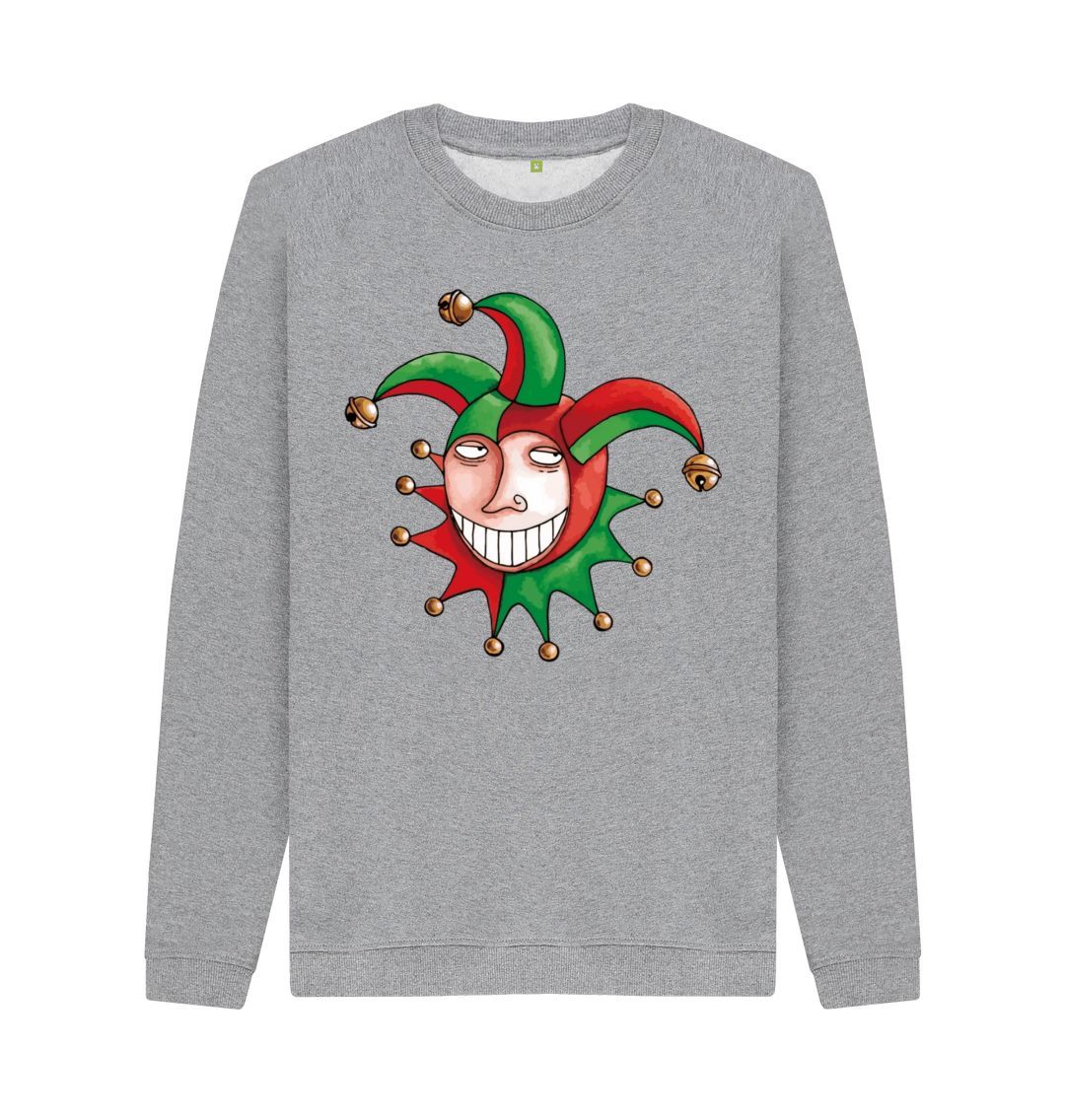 Light Heather Brugse Zot Men's Crew Neck Sweater