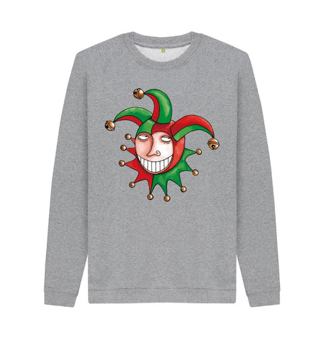 Light Heather Brugse Zot Men's Crew Neck Sweater