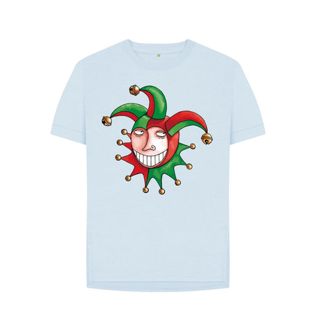 Sky Blue The Jester Women's Relaxed Fit Tee