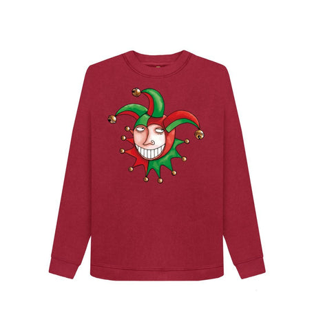 Cherry Brugse Zot Women's Crewneck Sweater