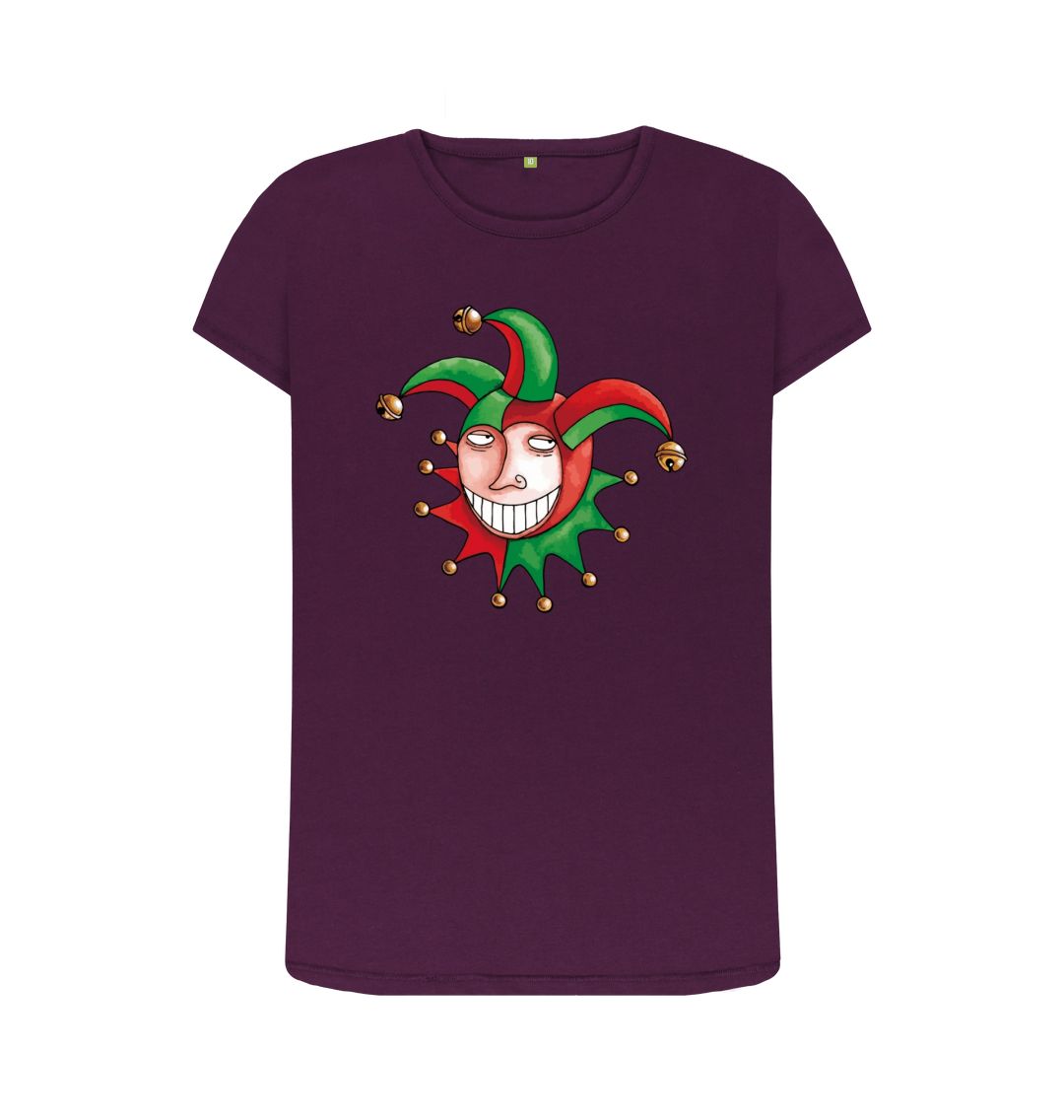 Purple Brugse Zot Women's Crew Neck T-Shirt