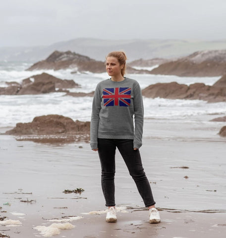 Union Jack Women's Crewneck Sweater