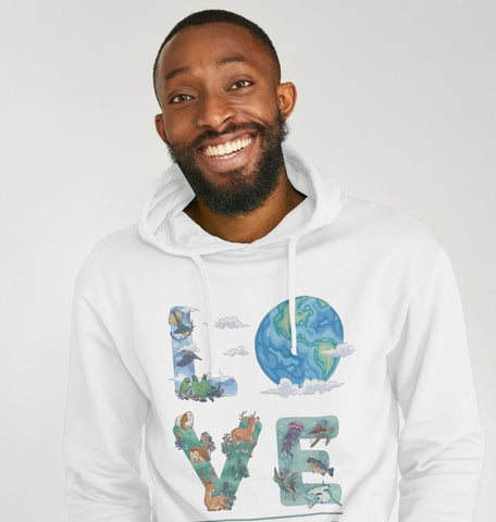 Love My Planet Men's Pullover Hoodie