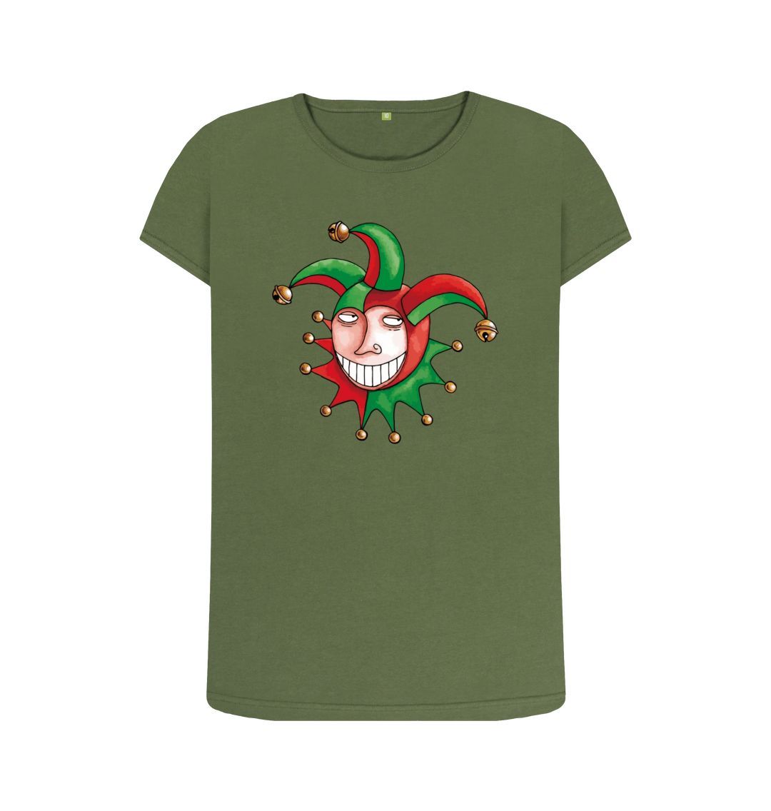Khaki Brugse Zot Women's Crew Neck T-Shirt