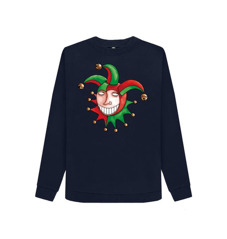 Navy Blue Brugse Zot Women's Crewneck Sweater