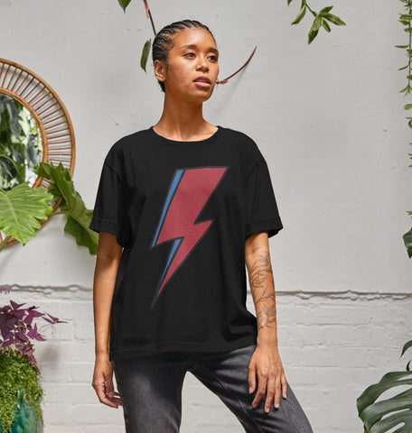 Lightning Bolt Women's Relaxed Fit Tee