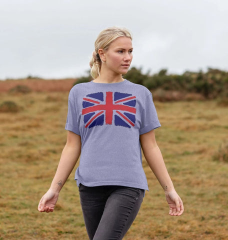 Union Jack Women's Remill Relaxed Fit T-Shirt