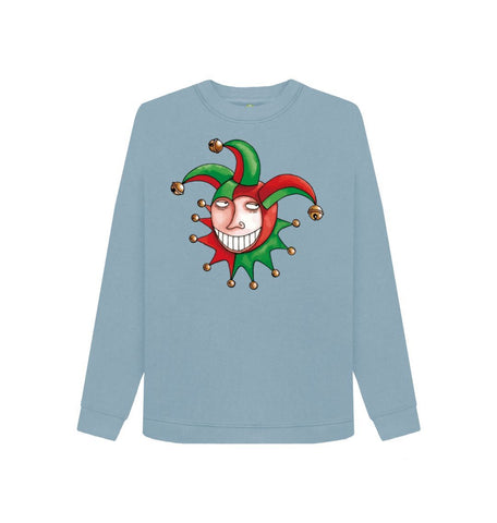 Stone Blue Brugse Zot Women's Crewneck Sweater