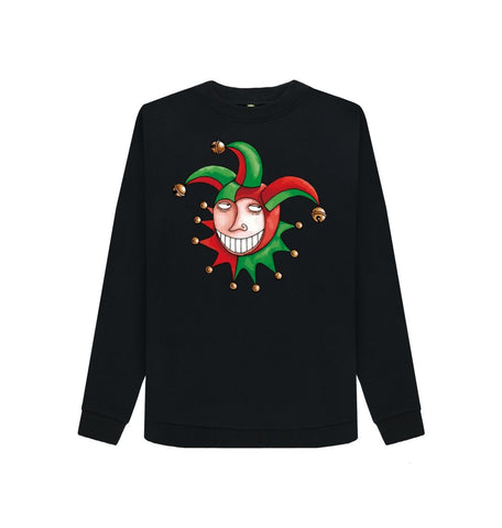 Black Brugse Zot Women's Crewneck Sweater