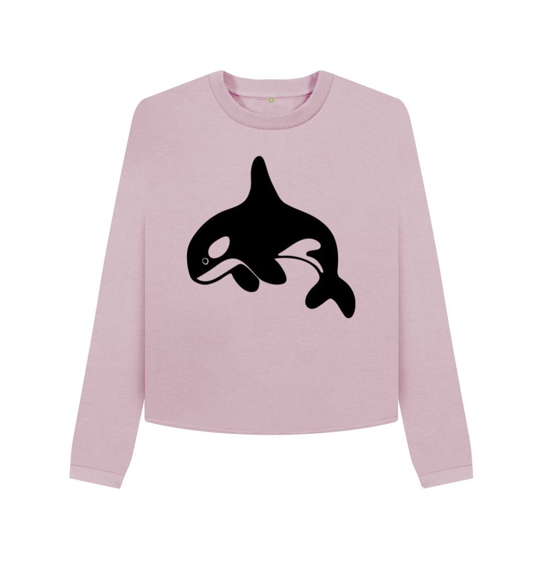 Mauve Orca Women's Boxy Jumper