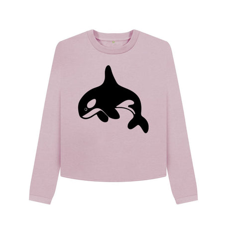 Mauve Orca Women's Boxy Jumper