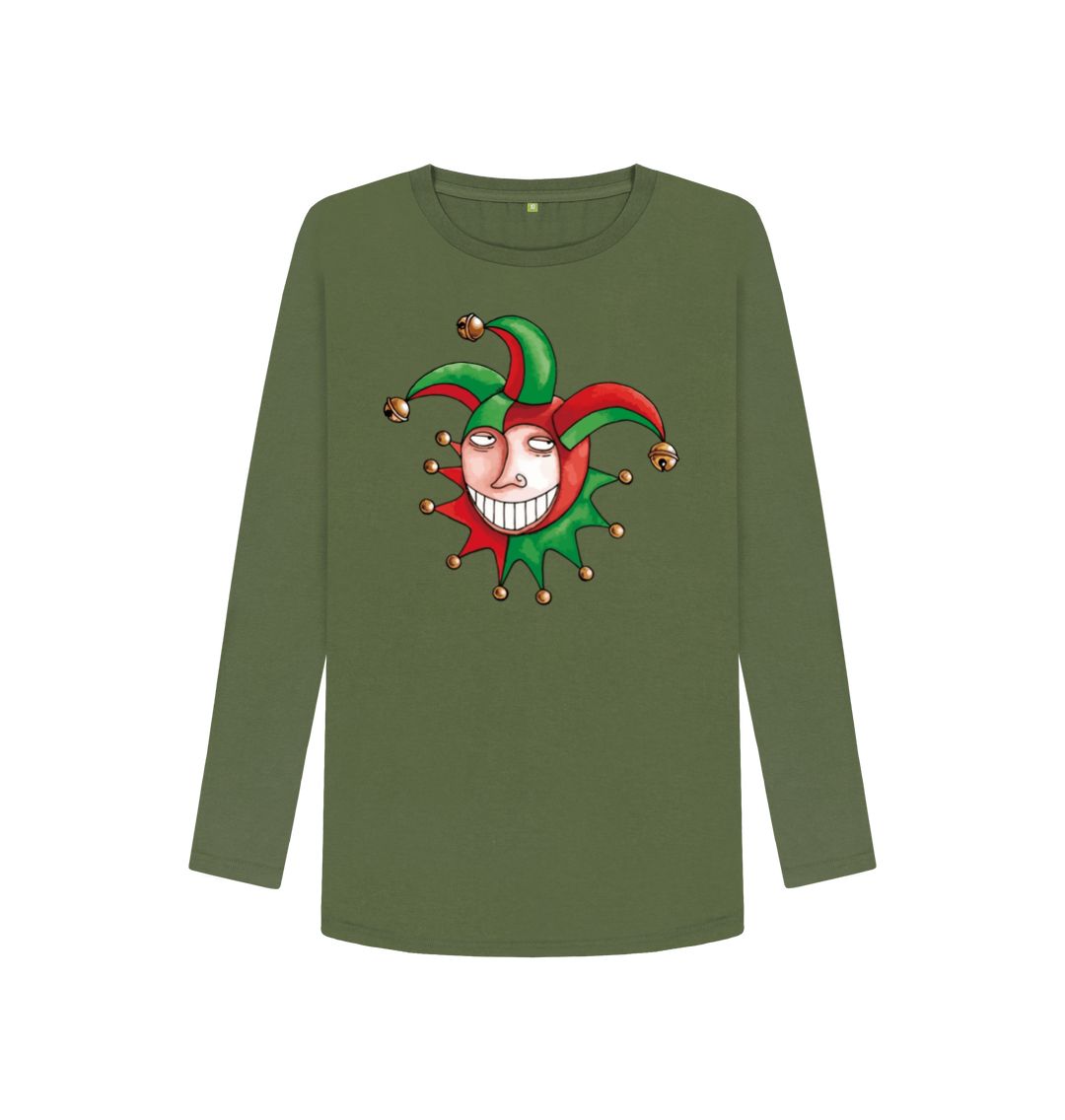 Khaki Brugse Zot Women's Long Sleeve T-Shirt