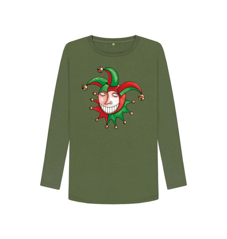 Khaki Brugse Zot Women's Long Sleeve T-Shirt