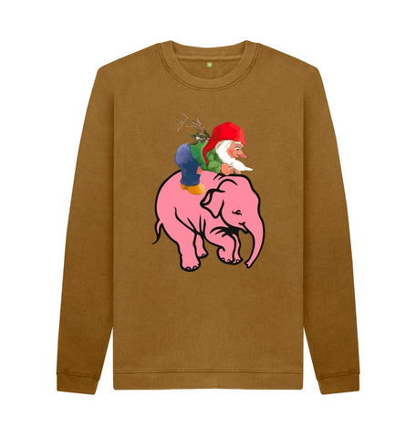 Brown Delirium vs Chouffe Men's Crew Neck Sweater