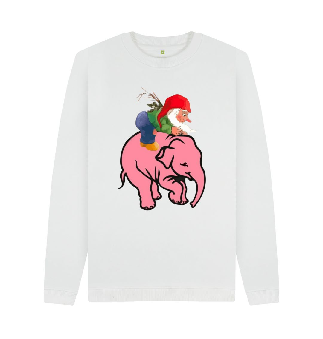 White Delirium vs Chouffe Men's Crew Neck Sweater