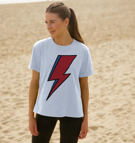 Lightning Bolt Women's Relaxed Fit Tee